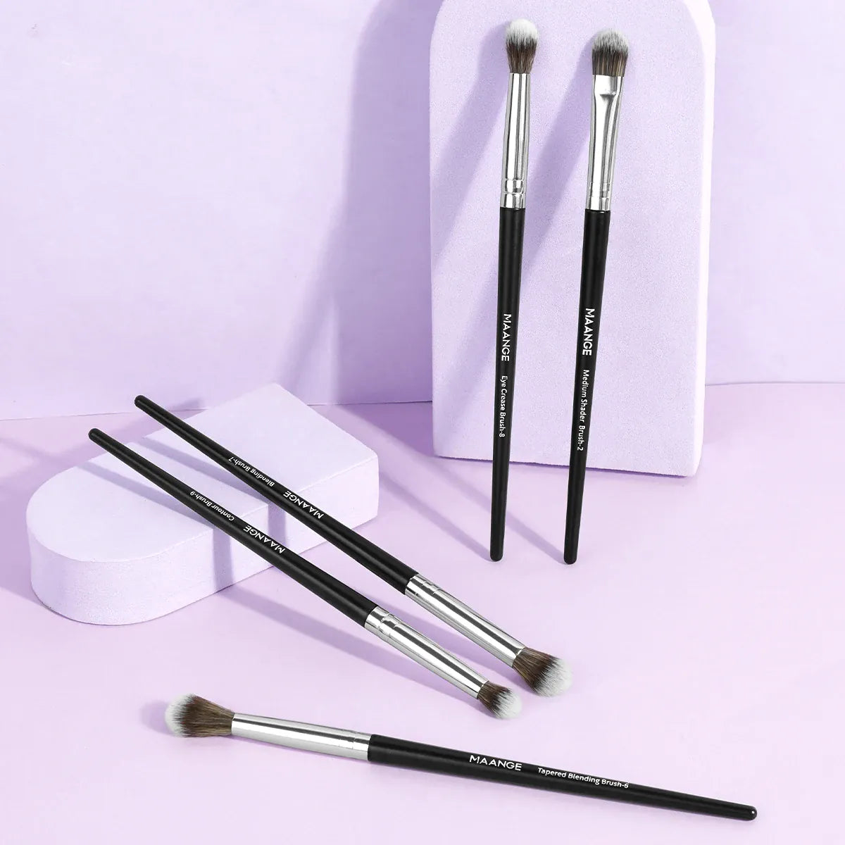 KissICON KissIcon Maange 5pcs Eye Shadow Brush Set -