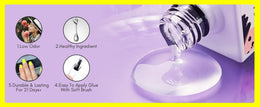KissICON KissIcon Makartt 3 In 1 Nail Glue Gel