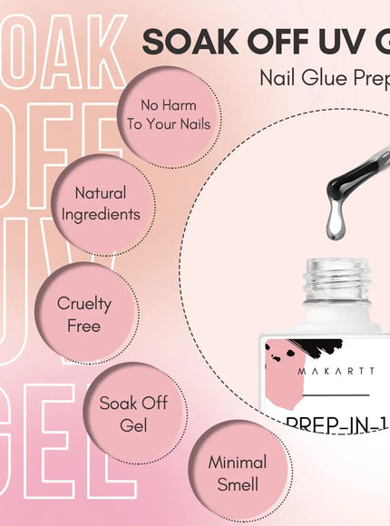 KissICON KissIcon Makartt 3 In 1 Nail Glue Gel