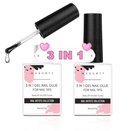 KissICON KissIcon Makartt 3 In 1 Nail Glue Gel