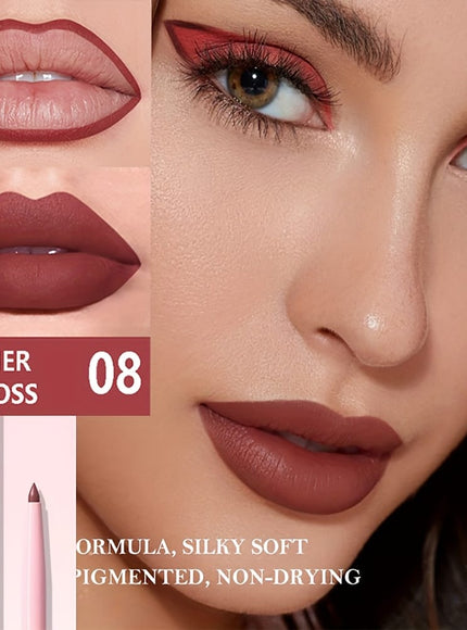 KissICON KissIcon Matte Lip Set Lipstick Lipliner - Waterproof