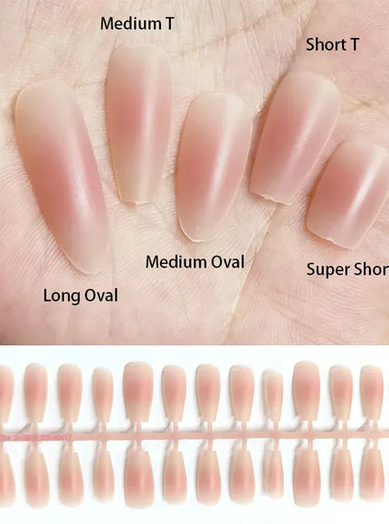 KissICON KissIcon Matte Nude Fake Nails - Full Cover