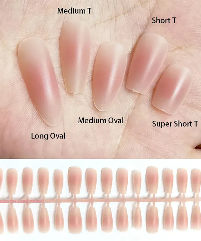 KissICON KissIcon Matte Nude Fake Nails - Full Cover