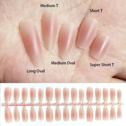 KissICON KissIcon Matte Nude Fake Nails - Full Cover