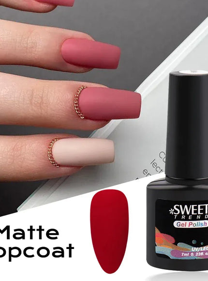 KissICON KissIcon Matte Top Coat Base Coat Gel Nail