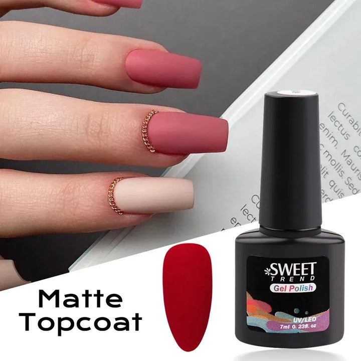 KissIcon Matte Top Coat Base Coat Gel Nail