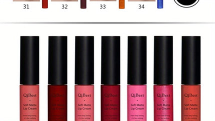 KissICON KissIcon Matte Velvet Lip Glaze Waterproof Lip Gloss