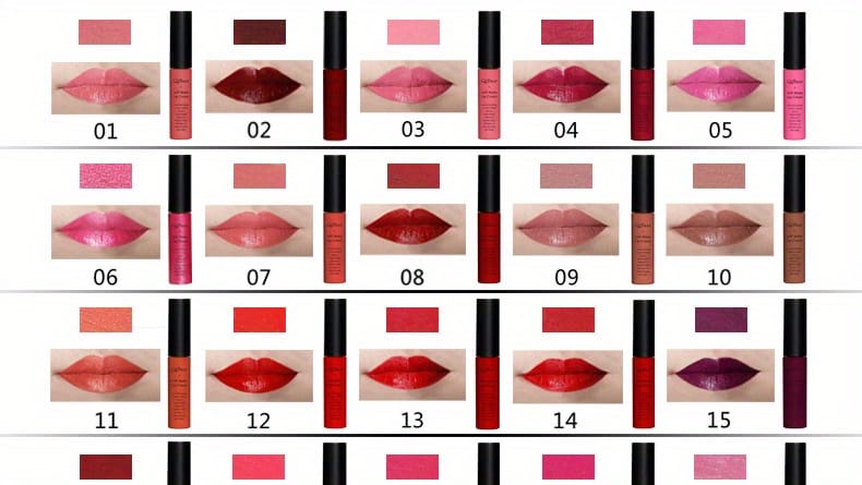 KissICON KissIcon Matte Velvet Lip Glaze Waterproof Lip Gloss