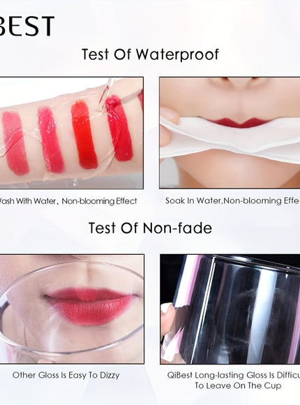 KissICON KissIcon Matte Velvet Lip Glaze Waterproof Lip Gloss