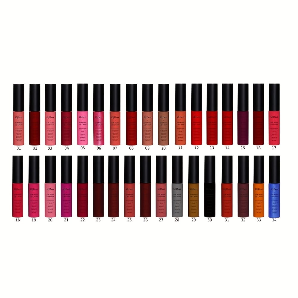 KissICON KissIcon Matte Velvet Lip Glaze Waterproof Lip Gloss