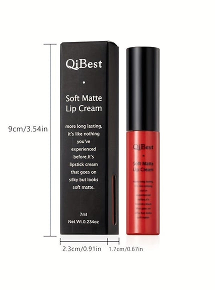 KissICON KissIcon Matte Velvet Lip Glaze Waterproof Lip Gloss