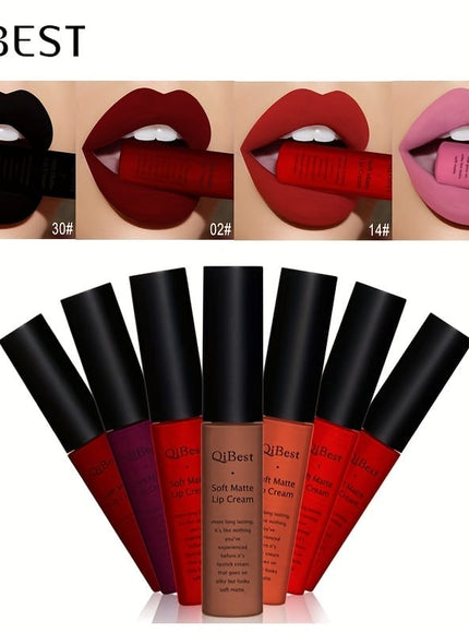 KissICON KissIcon Matte Velvet Lip Glaze Waterproof Lip Gloss
