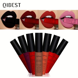 KissICON KissIcon Matte Velvet Lip Glaze Waterproof Lip Gloss
