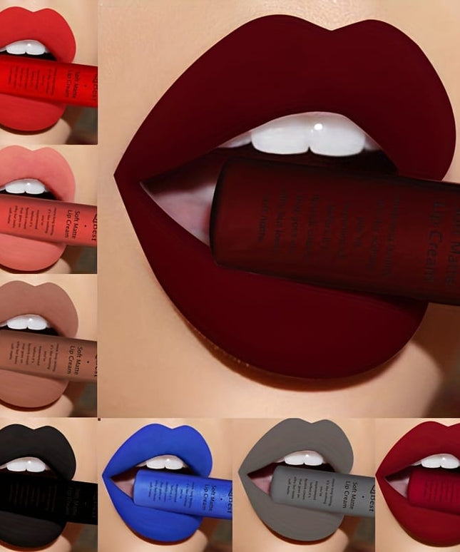 KissICON KissIcon Matte Velvet Lip Glaze Waterproof Lip Gloss