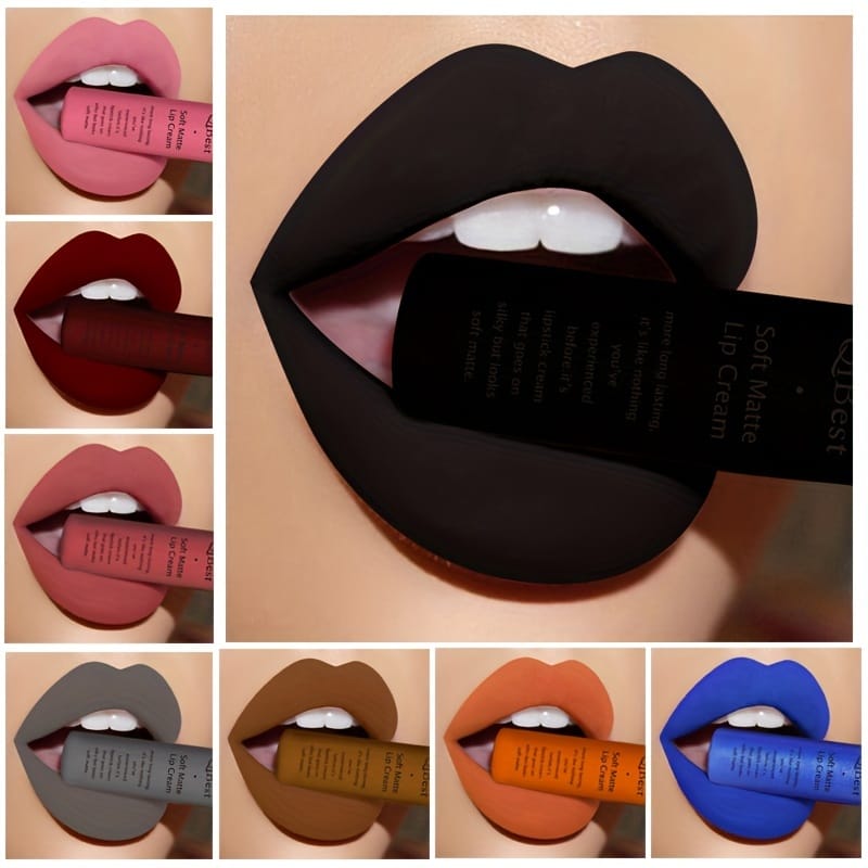KissICON KissIcon Matte Velvet Lip Glaze Waterproof Lip Gloss