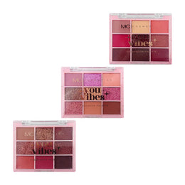 KissICON KissIcon MC Mini Eyeshadow Palette Waterproof Mineral Colors