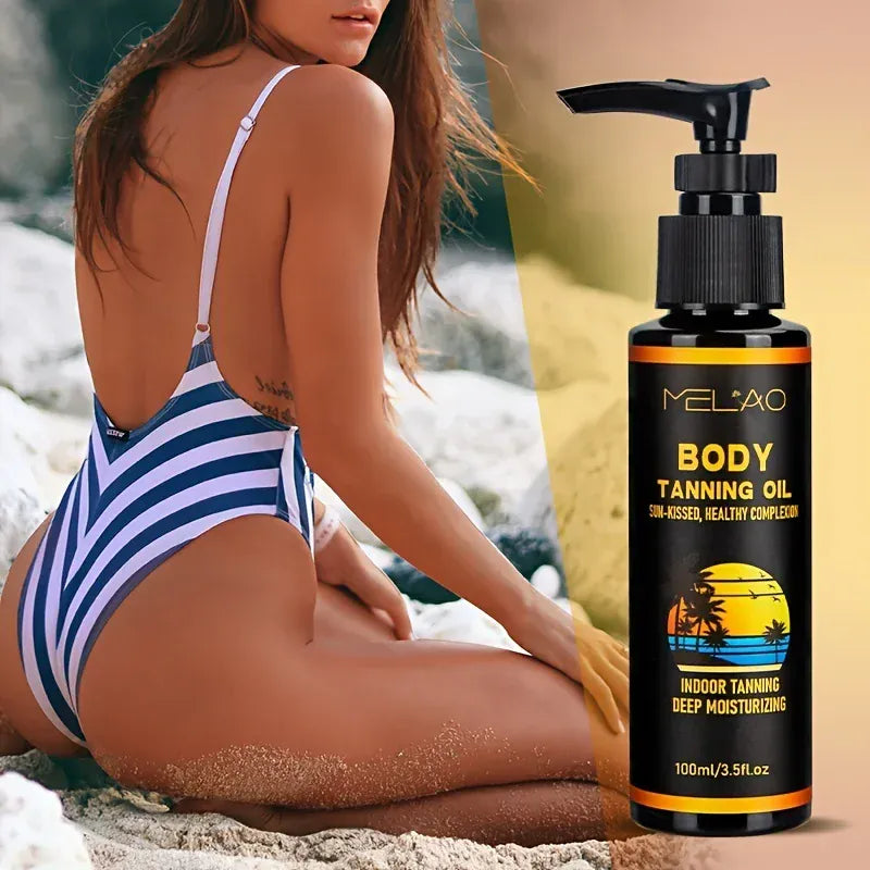 KissICON KissIcon Melao Tanning Oil Intensifier Faster Dark Tan