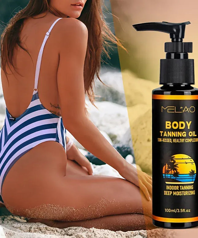 KissICON KissIcon Melao Tanning Oil Intensifier Faster Darker Tan