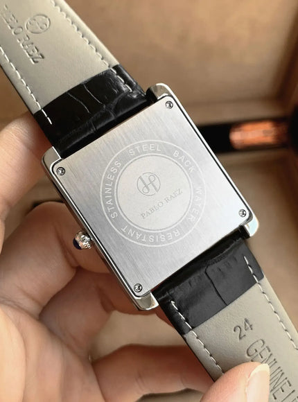 KissICON KissIcon Men Leather Watch Calendar Waterproof Gift Box