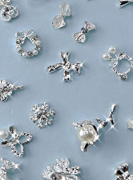 KissICON KissIcon Metal Nail Art Set 100pcs Mixed Flower