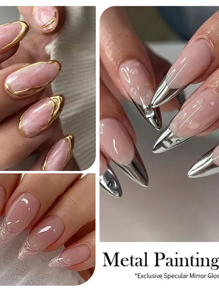KissICON KissIcon Metallic Gel Nail Polish Chrome - Mirror