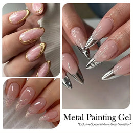 KissICON KissIcon Metallic Gel Nail Polish Chrome - Mirror