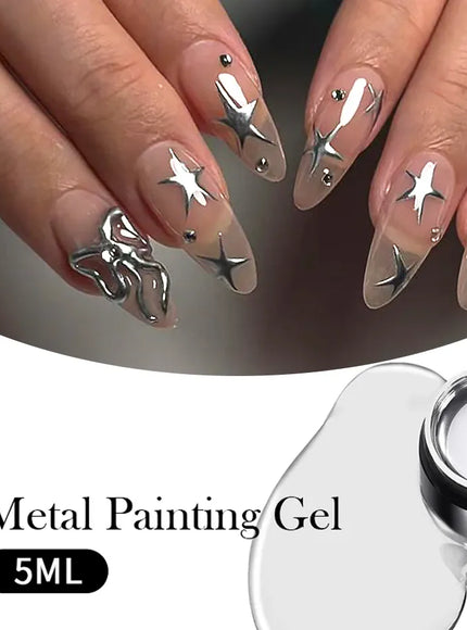 KissICON KissIcon Metallic Gel Nail Polish Chrome - Mirror
