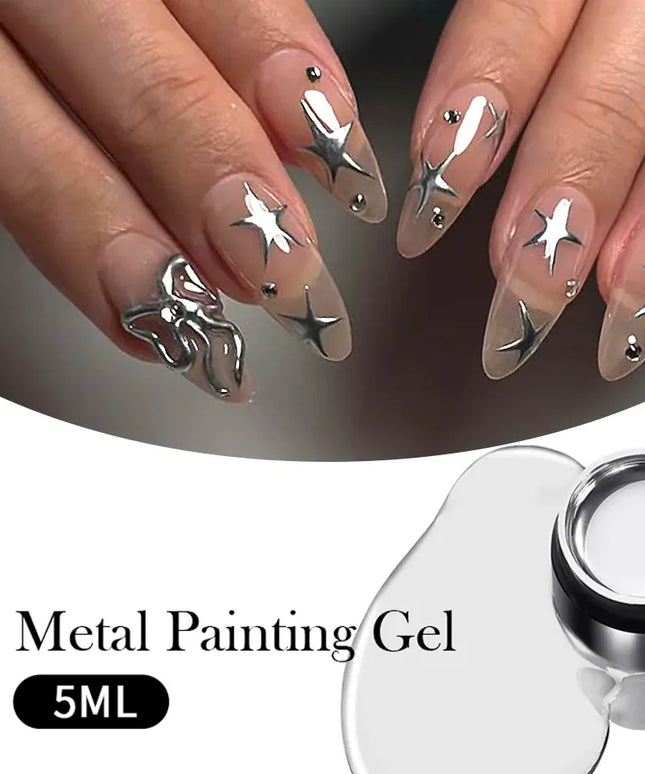 KissICON KissIcon Metallic Gel Nail Polish Chrome - Mirror