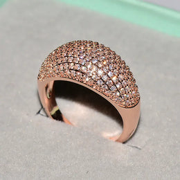 KissICON Kissicon Milangirl Big CZ Rings Bling Shine Ring