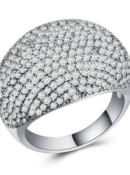 KissICON Kissicon Milangirl Elegant Ring – Cubic Zirconia Sparkle