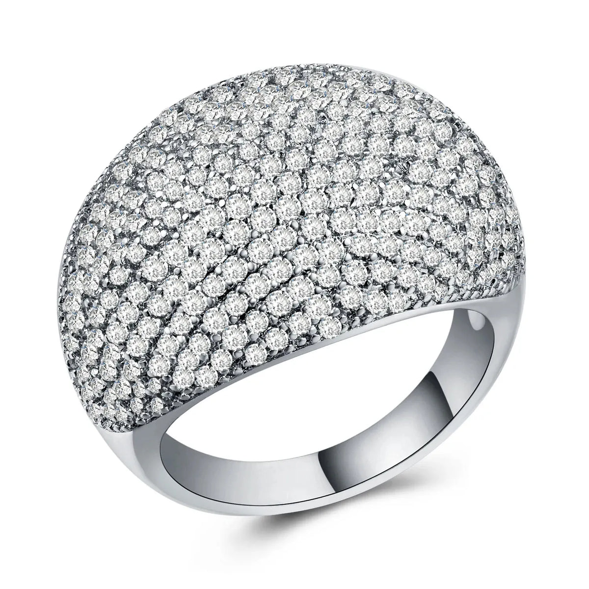 KissICON Kissicon Milangirl Elegant Ring – Cubic Zirconia Sparkle