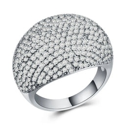 KissICON Kissicon Milangirl Elegant Ring – Cubic Zirconia Sparkle