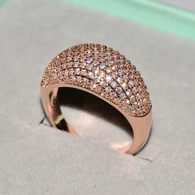 KissICON Kissicon Milangirl Elegant Ring – Cubic Zirconia Sparkle