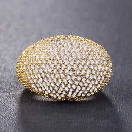 KissICON Kissicon Milangirl Elegant Ring – Cubic Zirconia Sparkle