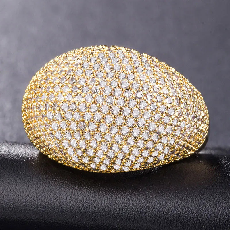 KissICON Kissicon Milangirl Elegant Ring – Cubic Zirconia Sparkle