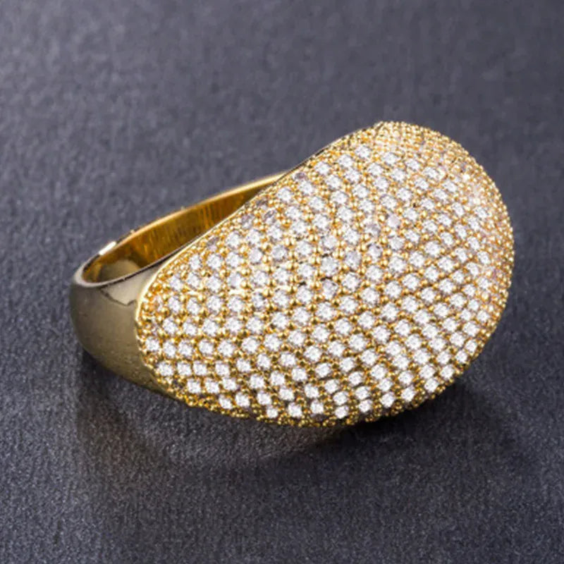 KissICON Kissicon Milangirl Elegant Ring – Cubic Zirconia Sparkle