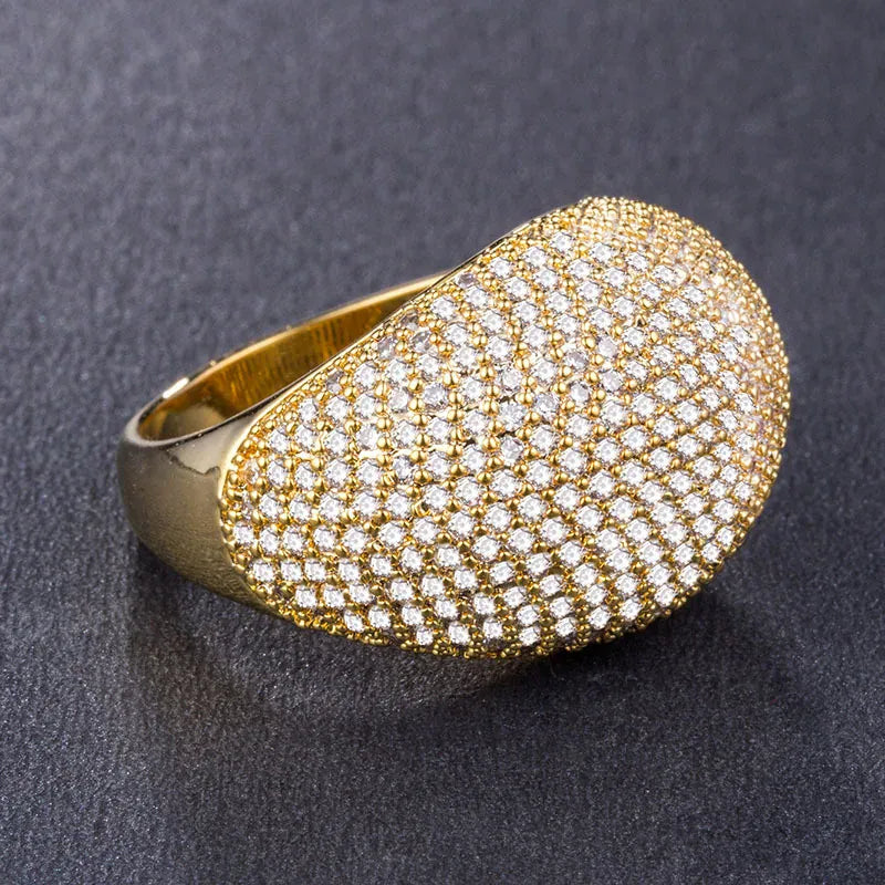 KissICON Kissicon Milangirl Elegant Ring – Cubic Zirconia Sparkle