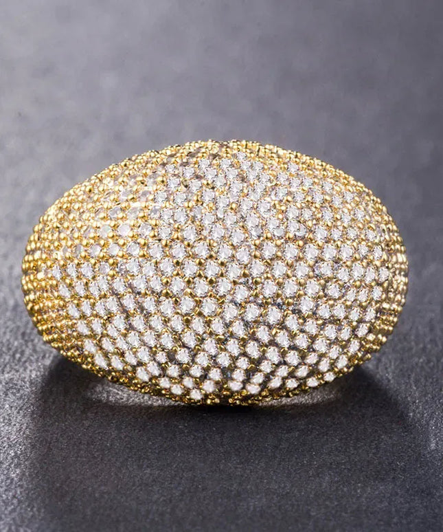 KissICON Kissicon Milangirl Elegant Ring – Cubic Zirconia Sparkle