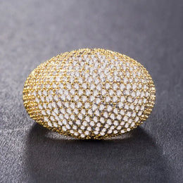 KissICON Kissicon Milangirl Elegant Ring – Cubic Zirconia Sparkle
