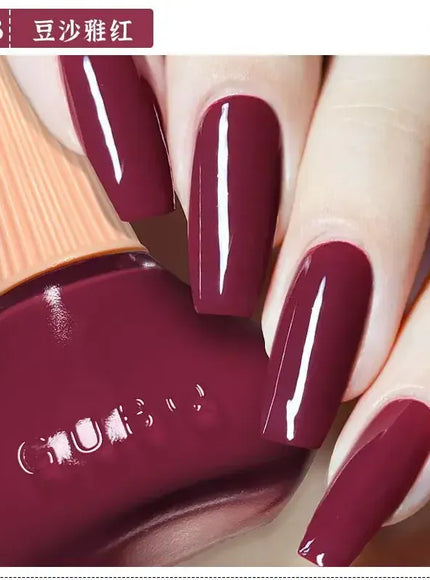 KissICON KissIcon Milk White Nail Polish Quick Dry Matte