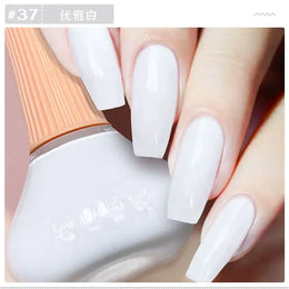 KissICON KissIcon Milk White Nail Polish Quick Dry Matte