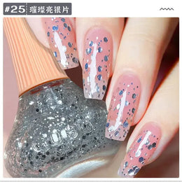 KissICON KissIcon Milk White Nail Polish Quick Dry Matte