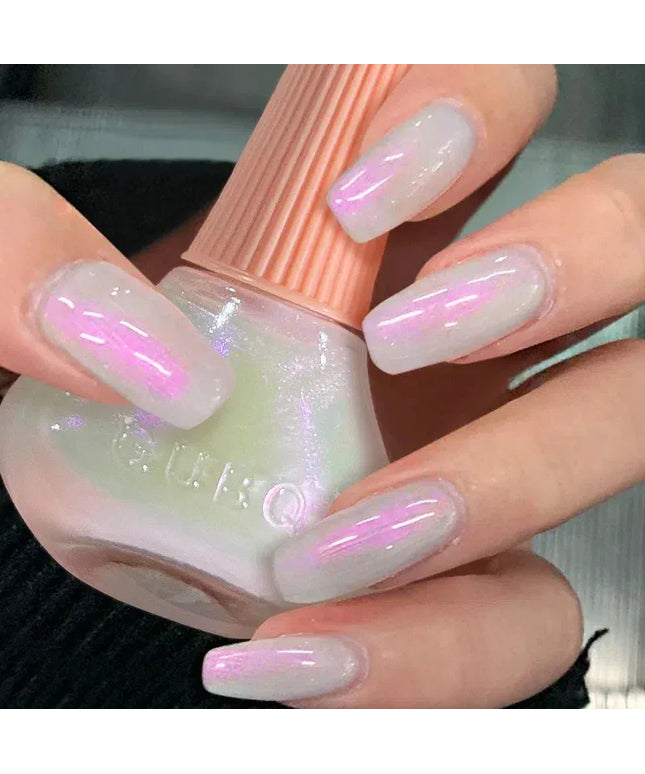 KissICON KissIcon Milk White Nail Polish Quick Dry Matte