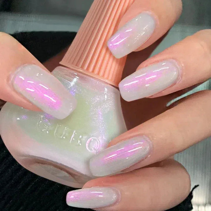 KissIcon Milk White Nail Polish Quick Dry Matte