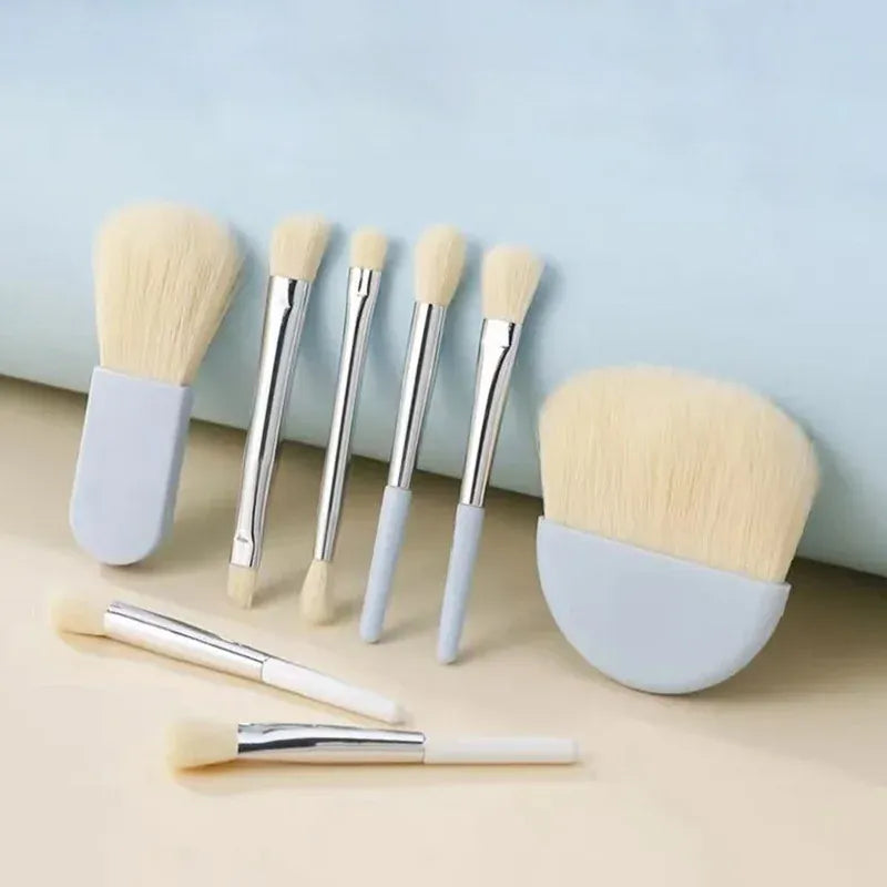 KissICON KissIcon Mini Makeup Brushes Set 6Pcs - Portable