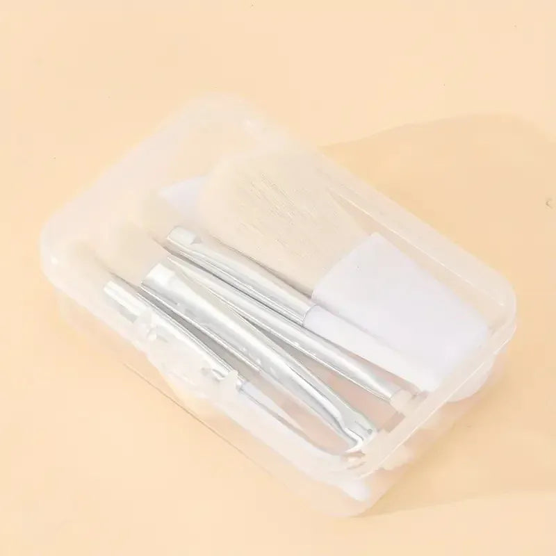 KissICON KissIcon Mini Makeup Brushes Set 6Pcs - Portable