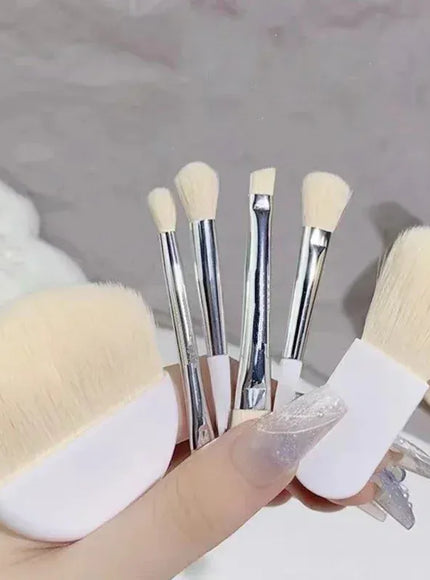 KissICON KissIcon Mini Makeup Brushes Set 6Pcs - Portable