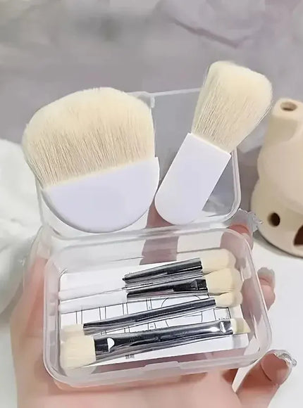 KissICON KissIcon Mini Makeup Brushes Set 6Pcs - Portable