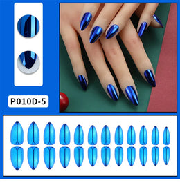 KissICON KissIcon Mirror Nails - Metal Effect Adhesive Almond