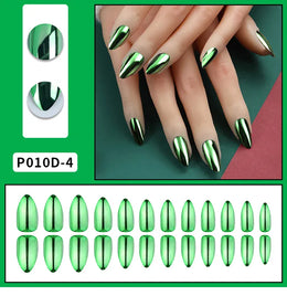 KissICON KissIcon Mirror Nails - Metal Effect Adhesive Almond